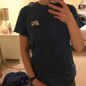 Blue RipNDip Tee